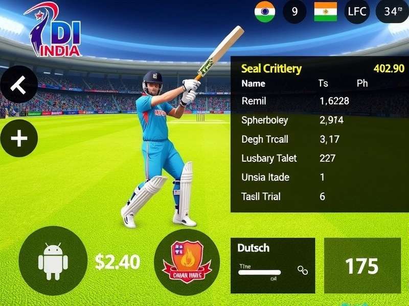 ODI Cricket Champion India download statistics graph